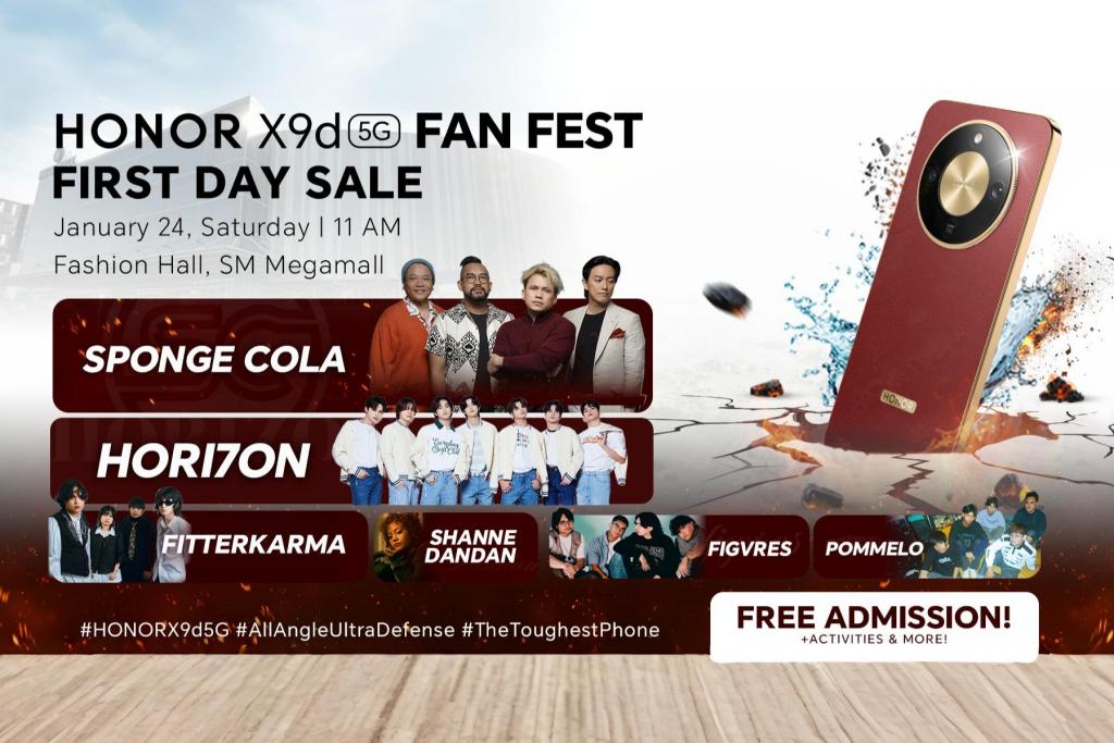 HONOR Philippines Launches First-Ever Fan Fest with HONOR X9d 5G