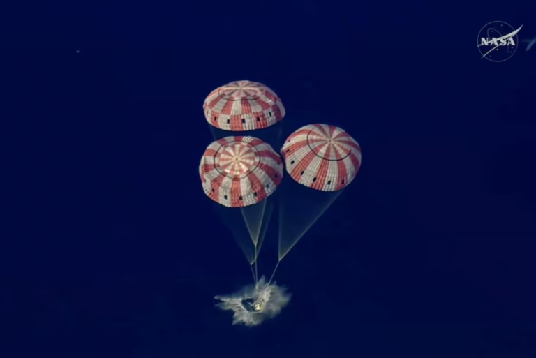 Artemis II splashes down after historic Lunar Voyage