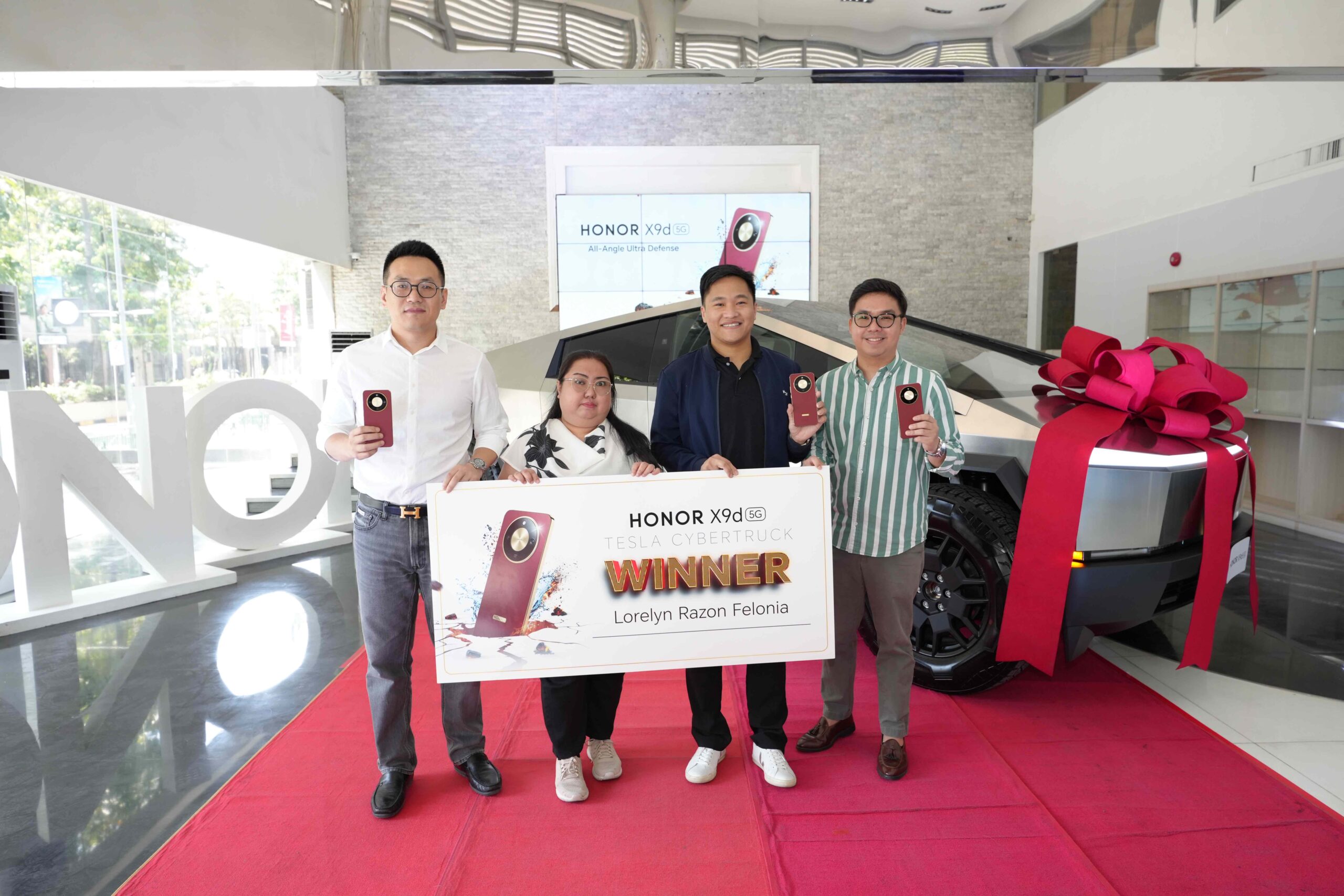 HONOR X9d 5G Tesla Winner Awarding 02