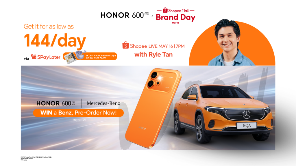 HONOR Shopee Brand Day 2026 PR