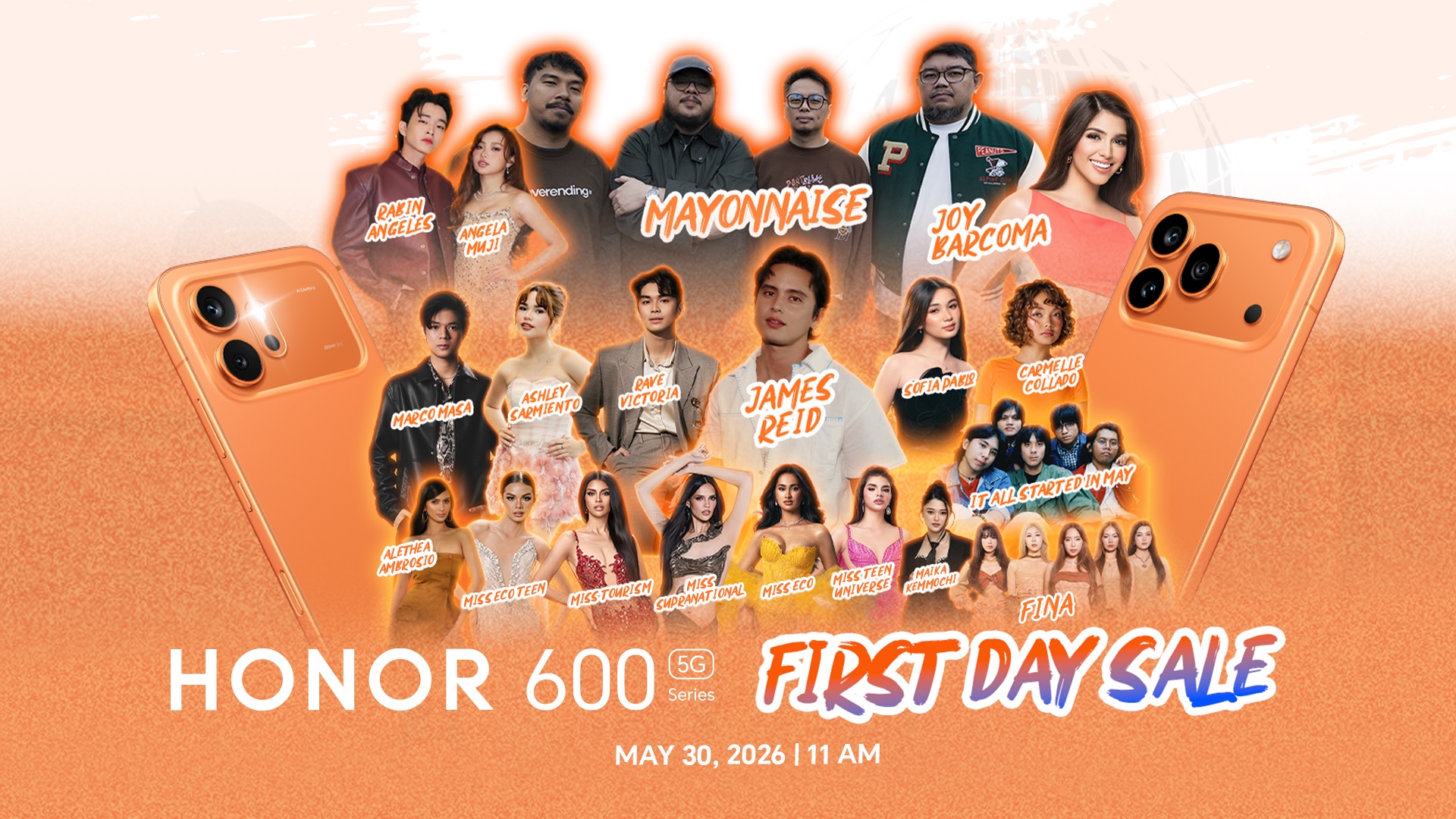 HONOR 600 First Day Sale on May 30