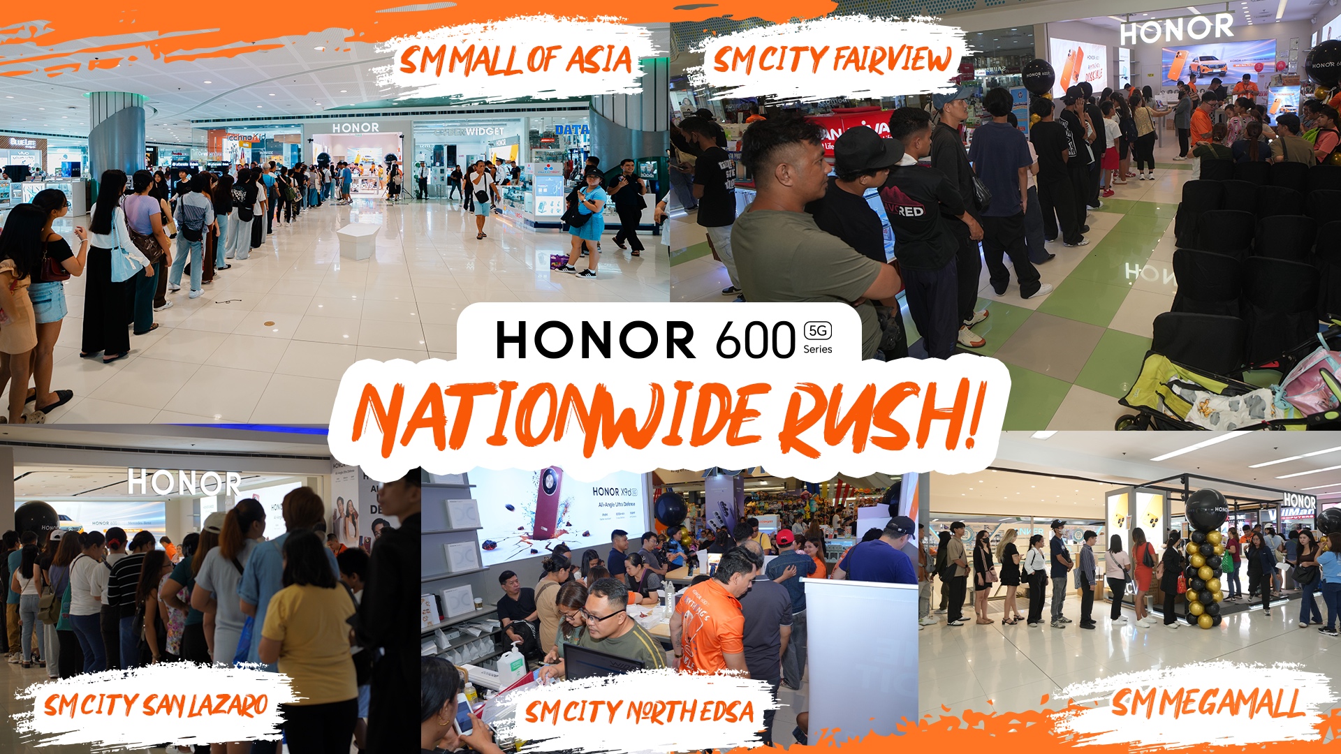 Nationwide Rush HONOR 600 First Day Sale Draws Huge Crowds