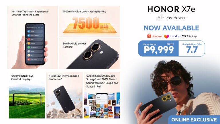 HONOR X7e now official - announcement