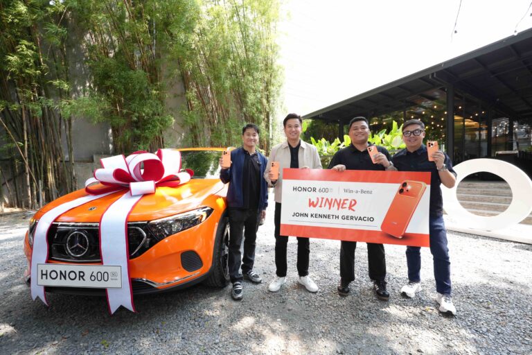 HONOR 600 Win-a-Benz Winner