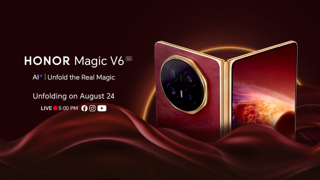 The Real Magic Is About to Unfold HONOR Magic V6 Takes the Spotlight on August 24